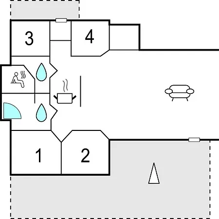 Four-bedroom Holiday In בית נופש